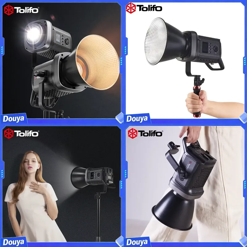 Photography Videos Free - توليفو SK-200DB، مصباح فيديو LED بقوة