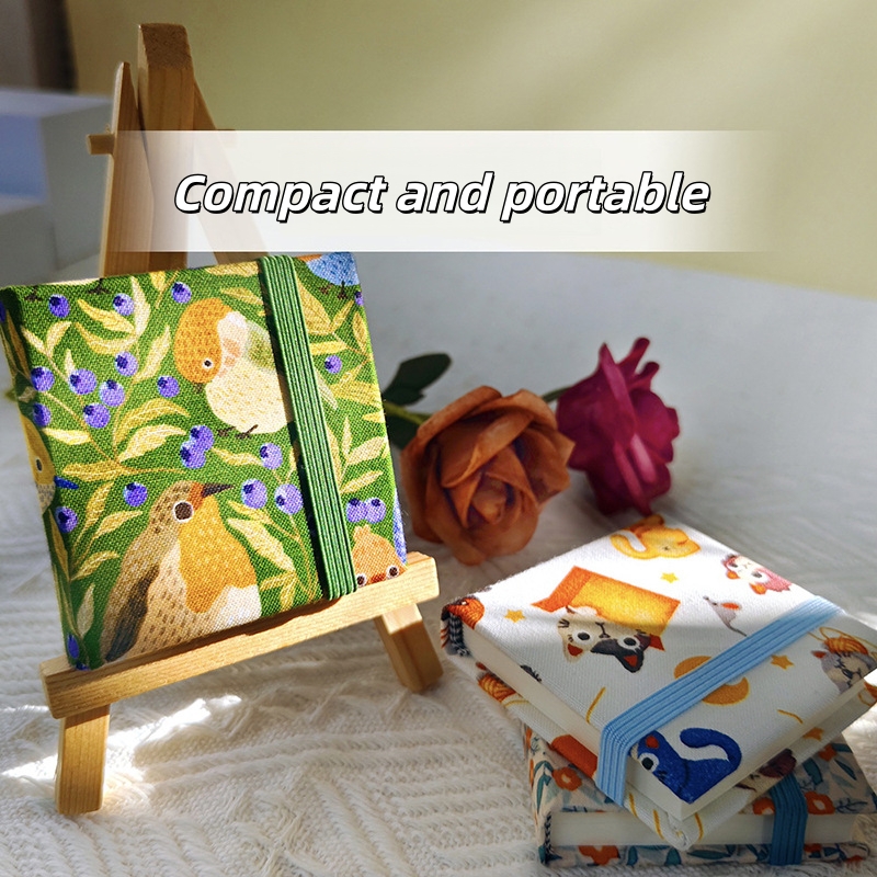 دفتر رسم مائي صغير من القماش،  - مراجعة Photography Book وسعره